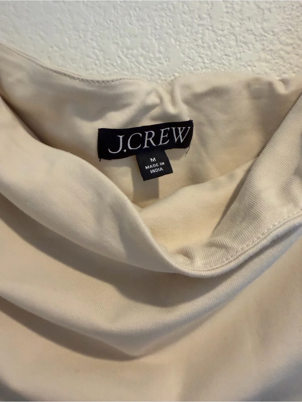 J.Crew Black Ivory Mixed Media Maxi Dress Size M Strapless